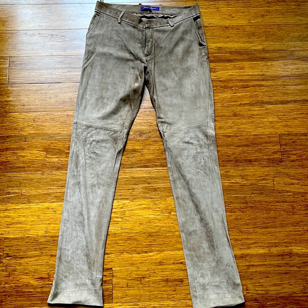 Runway Suede Trousers
